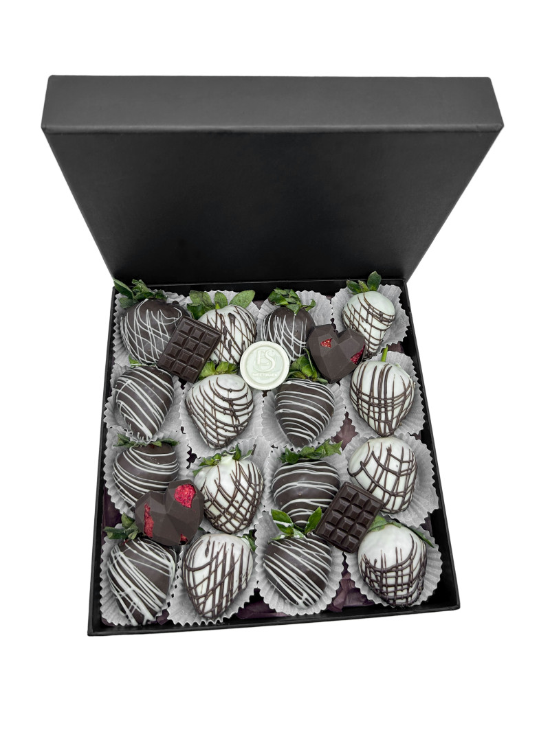 Sevimli Çikolatalı Çilekler 