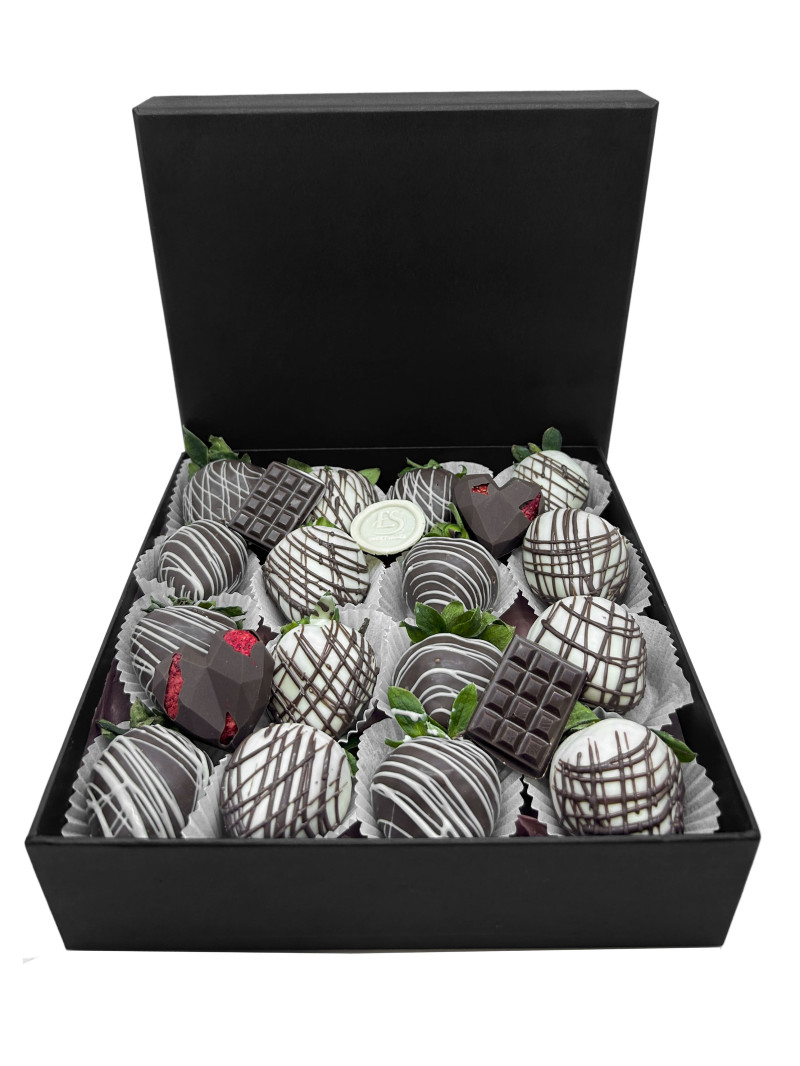 Sevimli Çikolatalı Çilekler 