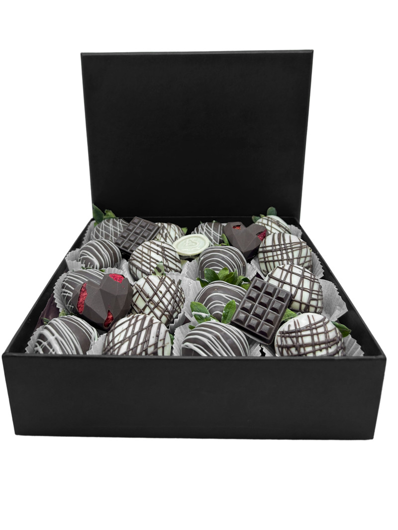 Sevimli Çikolatalı Çilekler 