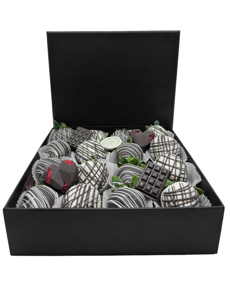 Sevimli Çikolatalı Çilekler 