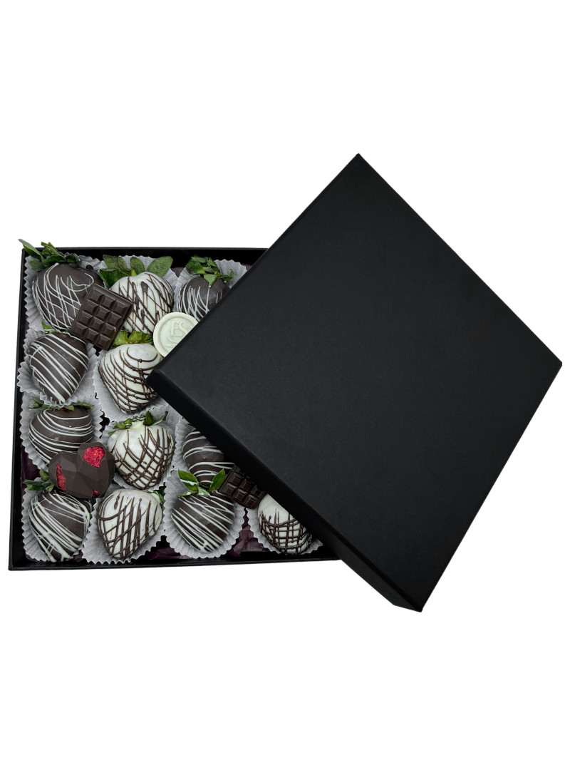 Sevimli Çikolatalı Çilekler 