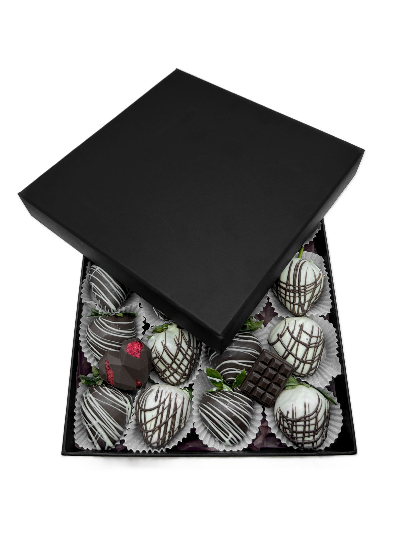 Sevimli Çikolatalı Çilekler 