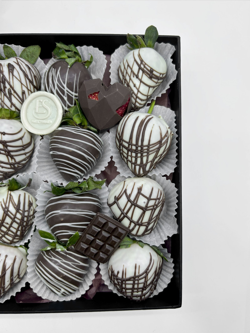 Sevimli Çikolatalı Çilekler 