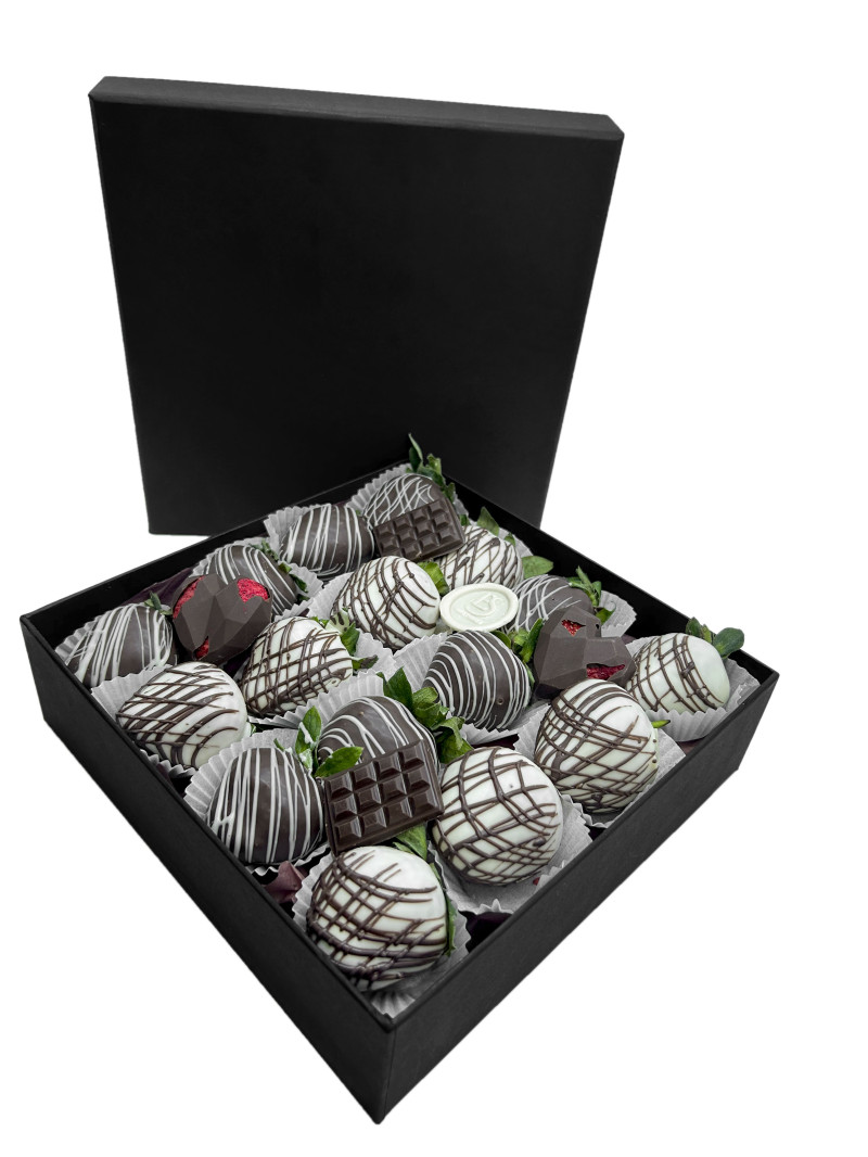 Sevimli Çikolatalı Çilekler 