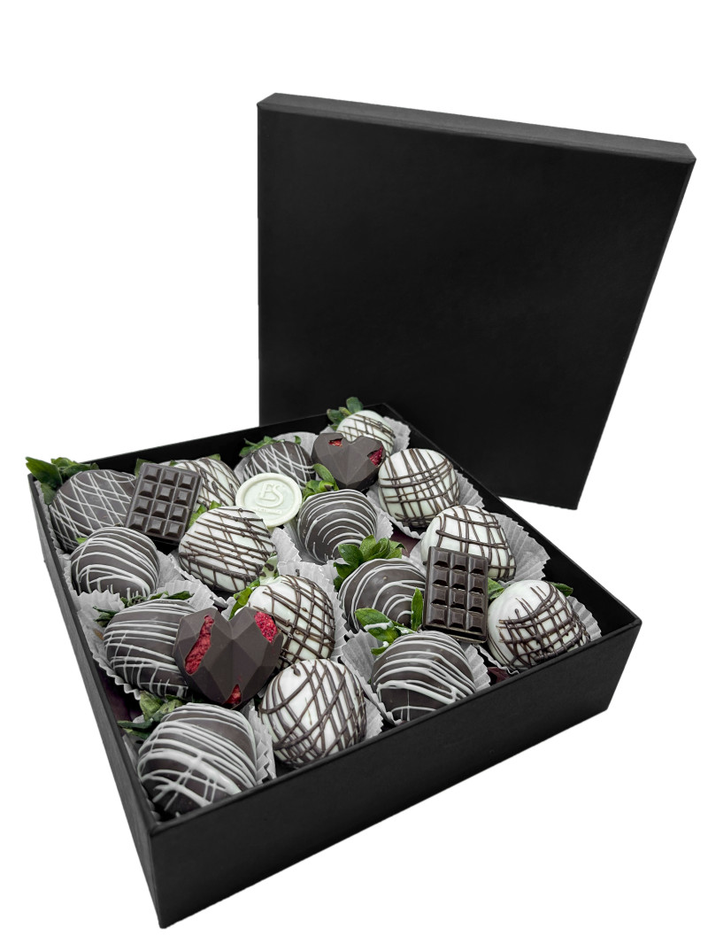 Sevimli Çikolatalı Çilekler 