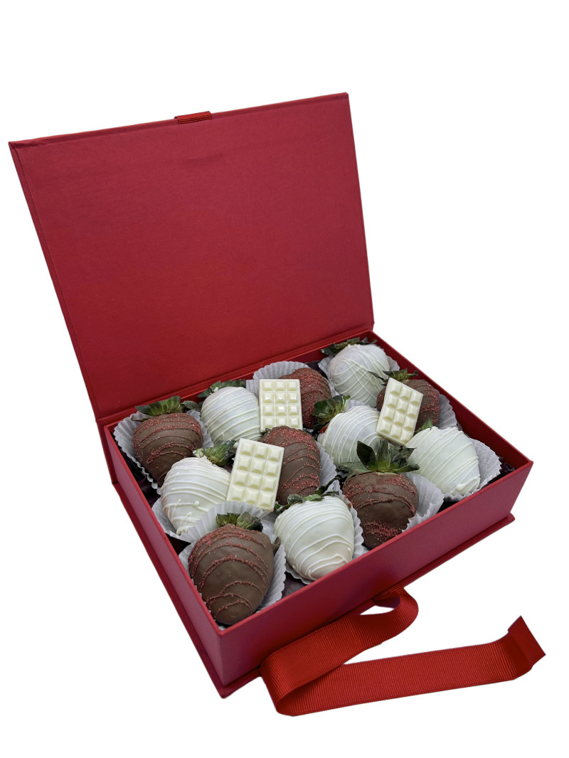 Çikolatalı Çilek Lezzet Kutusu