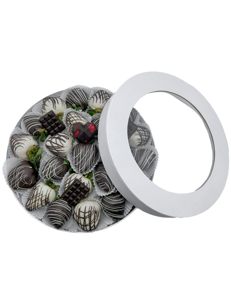 Çikolatalı Çilek Meyve Sepeti