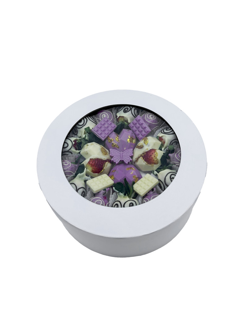 Huzur Bahçsi Çikolata Çilek Sepeti