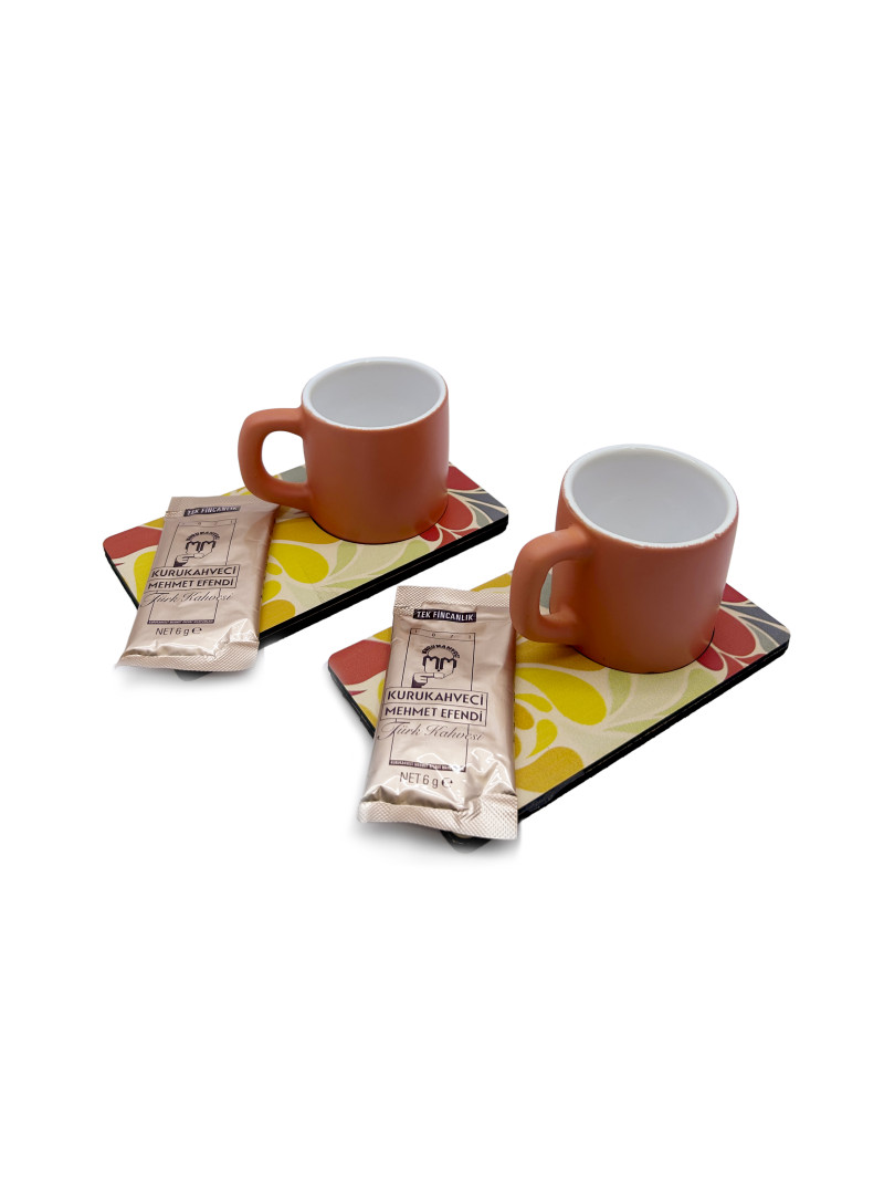 Kahve Fincanlı Hediye Kutusu