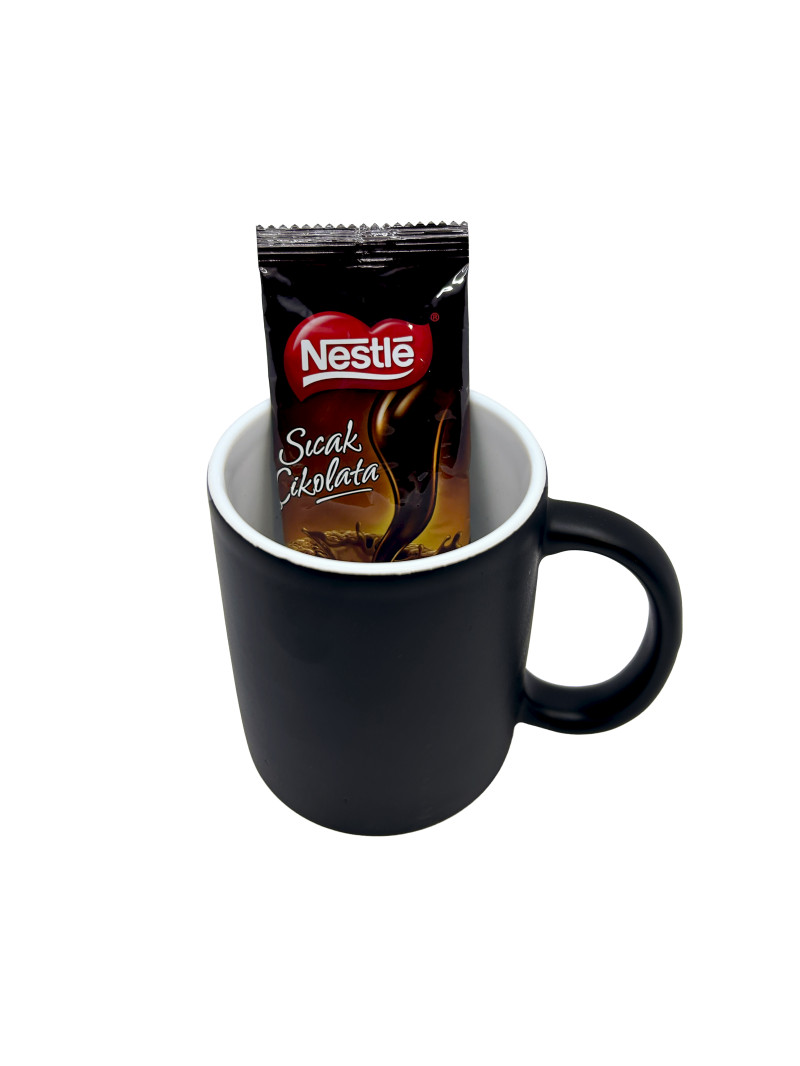 Siyah Kupa Aşkı Hediye Kutusu