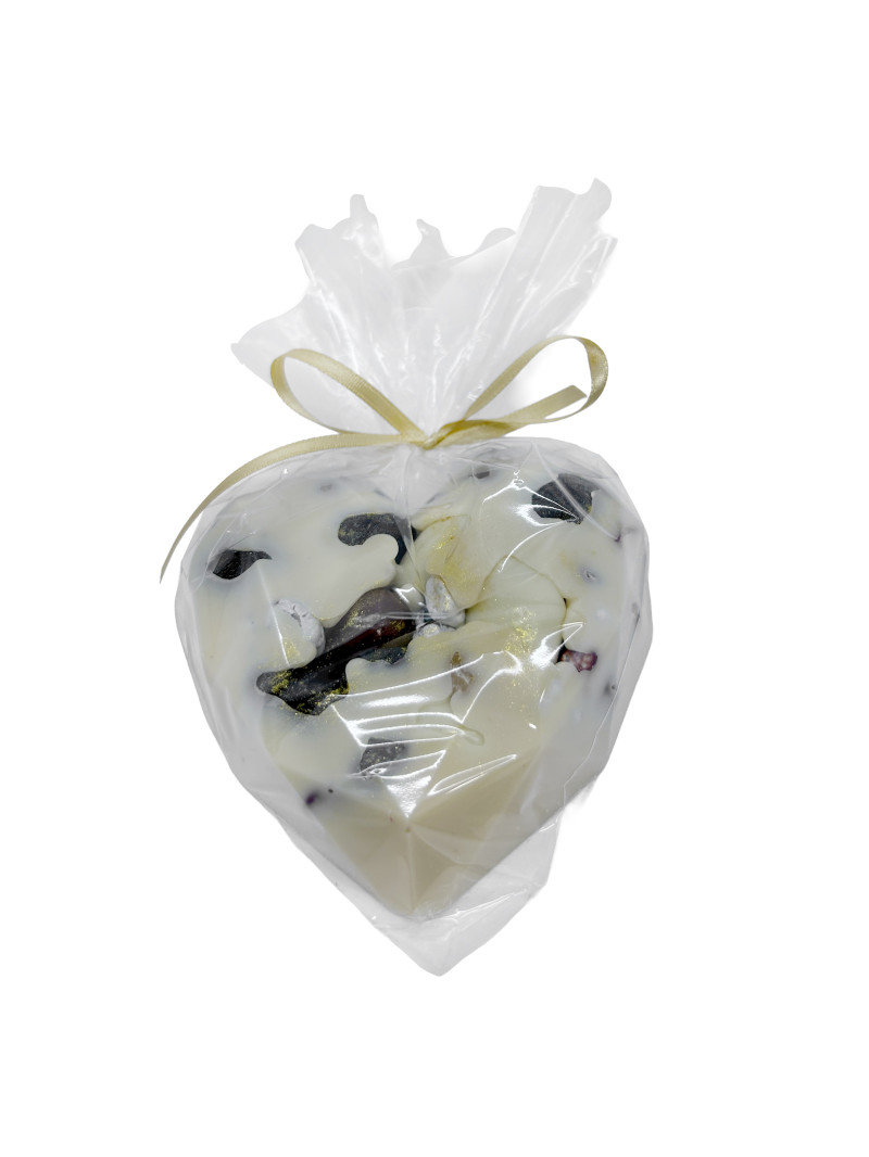 Kristal Kalp Çikolata Işıklı Kar Küresi Hediye Kutusu