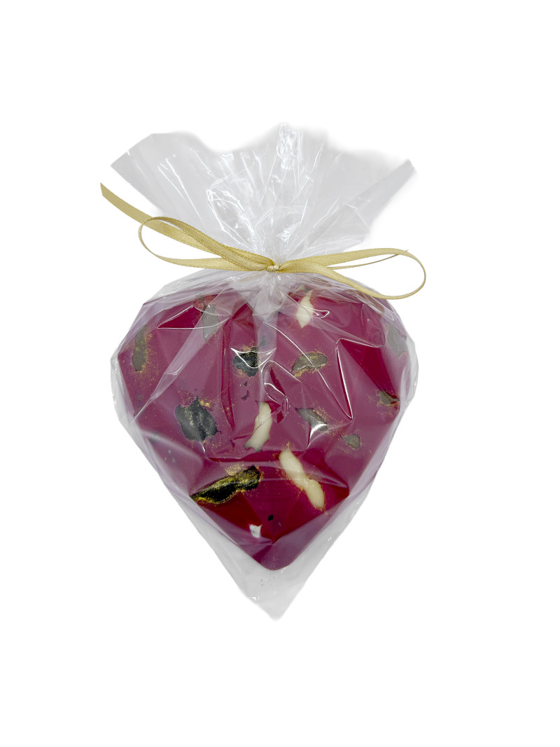 Kristal Kalp Çikolata Işıklı Kar Küresi Hediye Kutusu