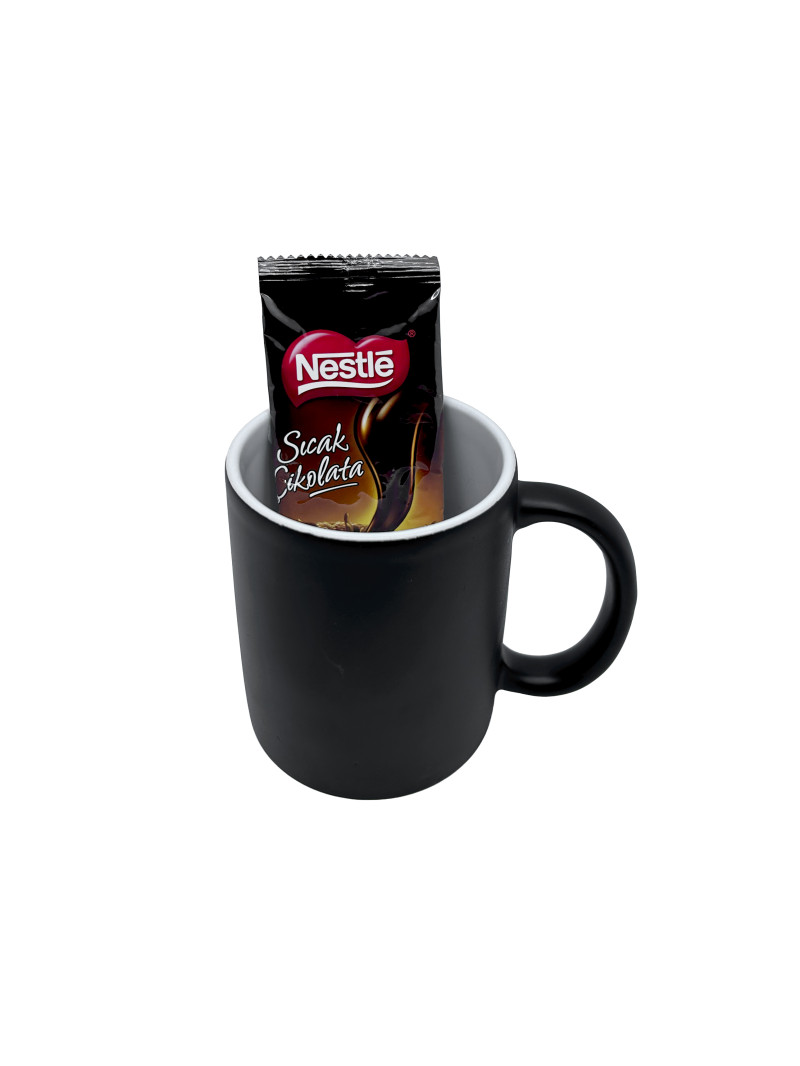 El Yapımı Kalp Dekorlu Kalıp Çikolata Hediye Kutusu