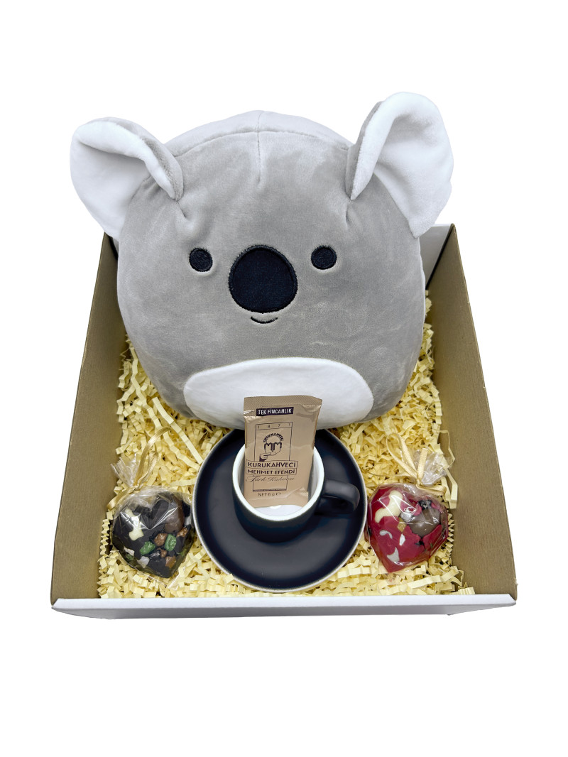 Kuala Kahve Fincanlı Çikolata Hediye Kutusu