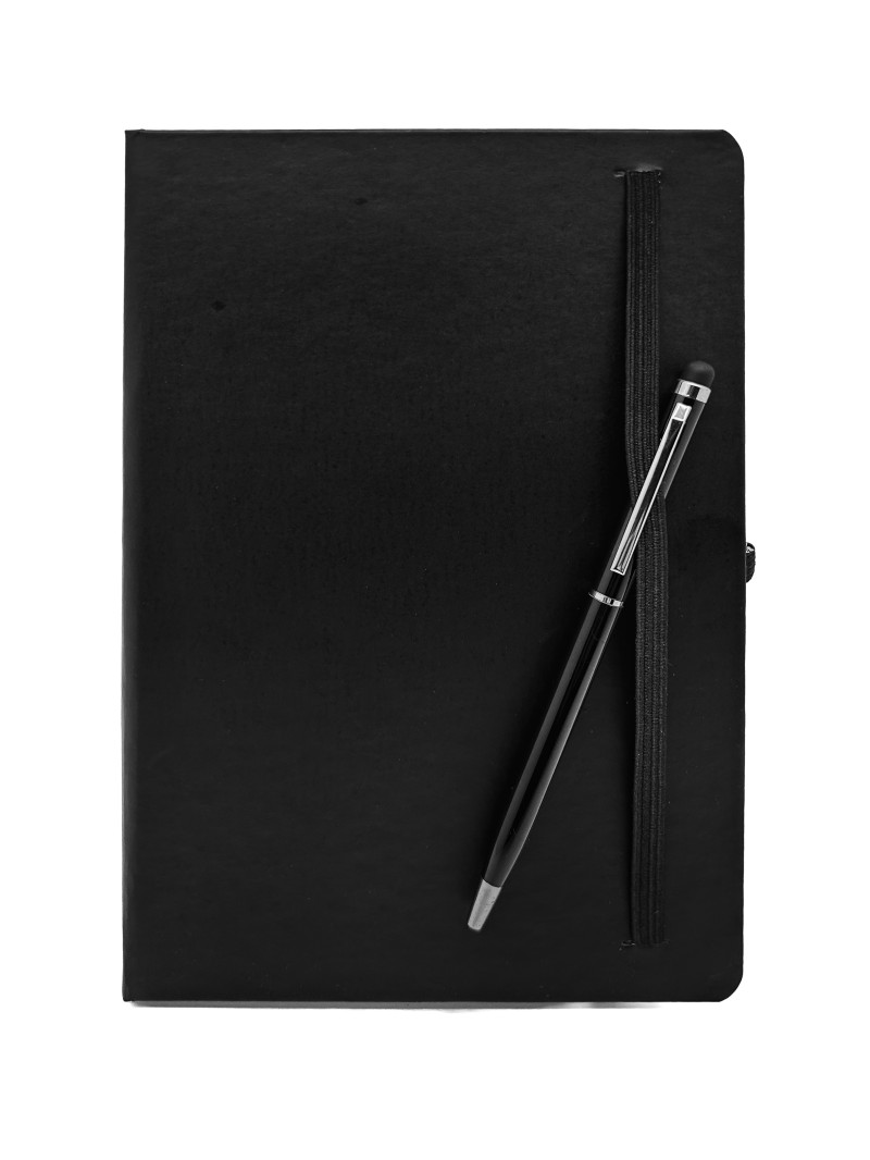 Siyah Kapaklı Defter Çikolata Hediye Kutusu