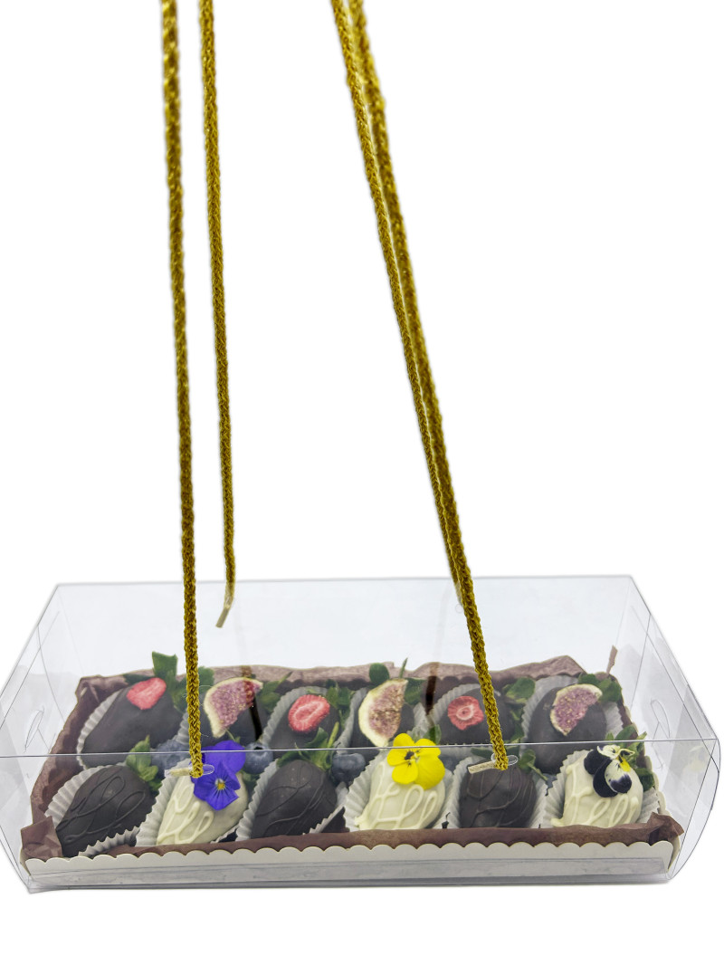 Çiçek Açan Çikolatalı Çilekler