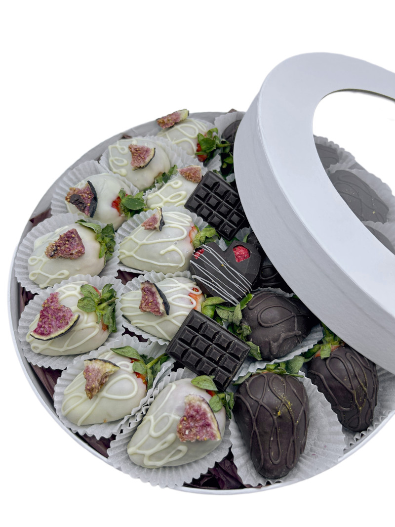 Meyve Sepeti Çikolatalı Çilek 